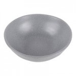 Elite Global Solutions Tenaya 16 oz. Black Round Melamine Bowl - 6/Case