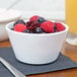 G.E.T. BC-007-W White 8 oz. SuperMel Bowl - 48/Case