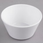 G.E.T. BC-007-W White 8 oz. SuperMel Bowl - 48/Case