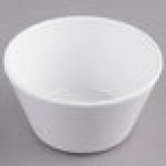 G.E.T. BC-007-W White 8 oz. SuperMel Bowl - 48/Case