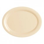Acopa Foundations 10 oz. Tan Melamine Soup Bowl with Handle - 12/Pack