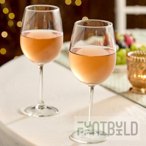 Acopa Select Flora 12 oz. Customizable Wine Glass - 12/Case