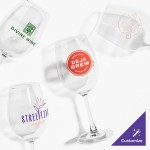 Acopa Select Flora 12 oz. Customizable Wine Glass - 12/Case