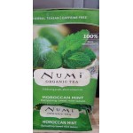 Numi Organic Moroccan Mint Herbal Tea Bags - 108/Case