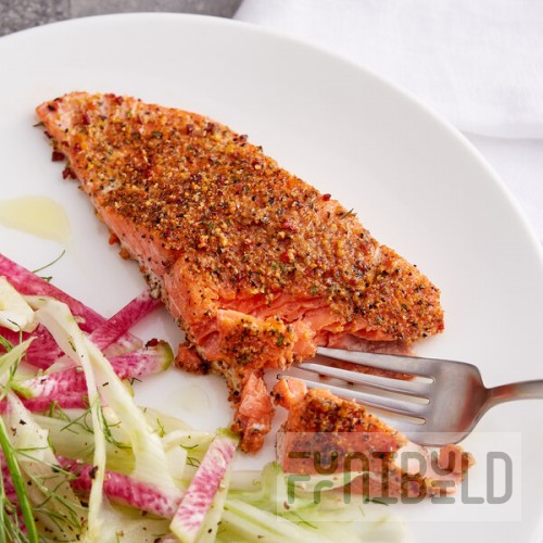 Lawry's 23 oz. Sweet Basil, Citrus, and Garlic Rub - 6/Case