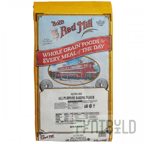 Bob's Red Mill 25 lb. Gluten-Free All-Purpose Baking Flour