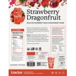 Tractor Beverage Co. Organic Strawberry Dragon Fruit Beverage 8.5:1 Concentrate 32 fl. oz. - 12/Case