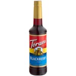 Torani Blackberry Flavoring / Fruit Syrup 750 mL Glass Bottle