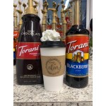 Torani Blackberry Flavoring / Fruit Syrup 750 mL Glass Bottle
