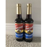 Torani Blackberry Flavoring / Fruit Syrup 750 mL Glass Bottle