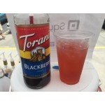 Torani Blackberry Flavoring / Fruit Syrup 750 mL Glass Bottle