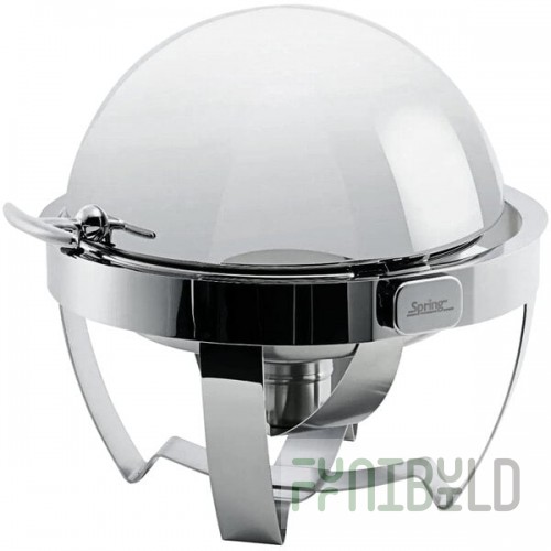 Spring USA Rondo 8 Qt. Round Stainless Steel Chafer 2510635