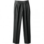 National Patrol by Henry Segal Women's Navy Pleated Front Suit Pants - 10
