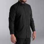 Henry Segal Men's Customizable White Long Sleeve Dress Shirt - L
