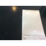 Choice 1 Part White Blank Guest Check with Carbon Sheet - 10/Pack Choice 1 Part White Blank Guest Check with Carbon Sheet - 10/Pack