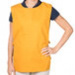 Intedge Gold Adjustable Poly-Cotton Cobbler Apron with 2 Pockets - 29 Intedge Gold Adjustable Poly-Cotton Cobbler Apron with 2 Pockets - 29