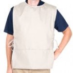 Intedge Gold Adjustable Poly-Cotton Cobbler Apron with 2 Pockets - 29 Intedge Gold Adjustable Poly-Cotton Cobbler Apron with 2 Pockets - 29