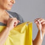 Choice Yellow 8 Mil Light Weight Vinyl Dishwasher Apron - 40