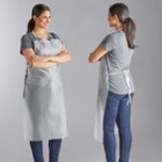 Choice Yellow 8 Mil Light Weight Vinyl Dishwasher Apron - 40