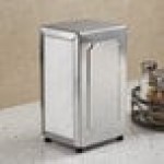 Choice Stainless Steel Tall-Fold Two-Sided Tabletop Napkin Dispenser Choice Stainless Steel Tall-Fold Two-Sided Tabletop Napkin Dispenser