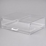 Cal-Mil Classic White 3-Compartment Slanted Cup / Lid Organizer 2048-3-15 Cal-Mil Classic White 3-Compartment Slanted Cup / Lid Organizer 2048-3-15