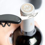 Franmara 3191-01 Two-Lever Waiter's Corkscrew with Black Handle
