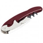 Franmara 3191-01 Two-Lever Waiter's Corkscrew with Black Handle