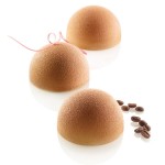 Silikomart SQ064 24 Compartment Half Spheres Silicone Baking Mold - 2 11/16