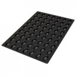 Silikomart SQ064 24 Compartment Half Spheres Silicone Baking Mold - 2 11/16