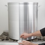 Vollrath 68701 Wear-Ever Classic Select 120 Qt. Heavy Duty Aluminum Stock Pot with Faucet