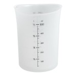 iSi B26400 Flex-it 1 Pint Translucent Silicone Measuring Cup