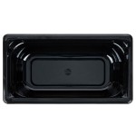 Vollrath 9034420 Super Pan® 1/3 Size Black High Heat Plastic Food Pan - 4