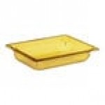 Vollrath 9022410 Super Pan® 1/2 Size Amber High Heat Plastic Food Pan - 2 1/2