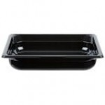Vollrath 9022410 Super Pan® 1/2 Size Amber High Heat Plastic Food Pan - 2 1/2