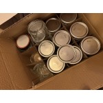 Choice 16 oz. Pint Regular Mouth Glass Canning / Mason Jar with Silver Metal Lid and Band - 12/Case Choice 16 oz. Pint Regular Mouth Glass Canning / Mason Jar with Silver Metal Lid and Band - 12/Case