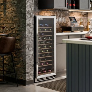 AvaValley WRC-128-SZ Single Temperature Full Glass Door Commercial Wine Cooler AvaValley WRC-128-SZ Single Temperature Full Glass Door Commercial Wine Cooler