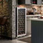 AvaValley WRC-128-SZ Single Temperature Full Glass Door Commercial Wine Cooler