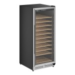 AvaValley WRC-128-SZ Single Temperature Full Glass Door Commercial Wine Cooler