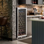 AvaValley WRC-128-SZ Single Temperature Full Glass Door Commercial Wine Cooler