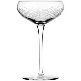 Reserve by Libbey Renewal 9 oz. Crosshatch Coupe Glass - 12/Case Reserve by Libbey Renewal 9 oz. Crosshatch Coupe Glass - 12/Case