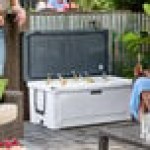 CaterGator CG170PA Panda 170 Qt. Rotomolded Outdoor Cooler / Ice Chest CaterGator CG170PA Panda 170 Qt. Rotomolded Outdoor Cooler / Ice Chest
