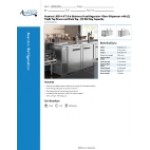 Avantco UDD-4-CT-S-6 Stainless Steel Kegerator / Beer Dispenser with (2) Triple Tap Tower and Club Top - (3) 1/2 Keg Capacity