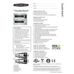 TurboChef HHD-9500-1 Double Batch Electric Countertop Impingement Ventless Oven with One Touch Controls- 208/240V, 1 Phase TurboChef HHD-9500-1 Double Batch Electric Countertop Impingement Ventless Oven with One Touch Controls- 208/240V, 1 Phase