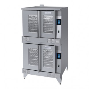 Garland MCO-ES-20M Double Deck Standard Depth Full Size Electric Convection Oven with easyTouch Controls - 208V, 1 Phase, 20.8 kW Garland MCO-ES-20M Double Deck Standard Depth Full Size Electric Convection Oven with easyTouch Controls - 208V, 1 Phase, 20.8 kW
