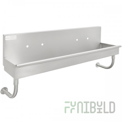 Advance Tabco 19-18-100-ADA 16-Gauge ADA Multi-Station Hand Sink with 5