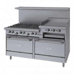 Garland G60-6R24RC Liquid Propane 6 Burner 60 Garland G60-6R24RC Liquid Propane 6 Burner 60