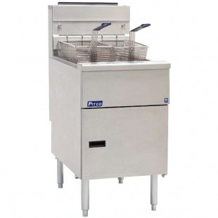 Pitco® SG18SSSTC Natural Gas 70-90 lb.Floor Fryer with Solid State Millivolt Controls - 140,000 BTU Pitco® SG18SSSTC Natural Gas 70-90 lb.Floor Fryer with Solid State Millivolt Controls - 140,000 BTU