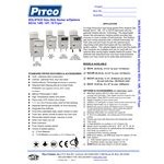 Pitco® SG18SSSTC Natural Gas 70-90 lb.Floor Fryer with Solid State Millivolt Controls - 140,000 BTU