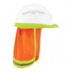Ergodyne GloWear 8005 Hi-Vis Lime Mesh Hard Hat Neck Shade with Reflective Trim 29053 Ergodyne GloWear 8005 Hi-Vis Lime Mesh Hard Hat Neck Shade with Reflective Trim 29053