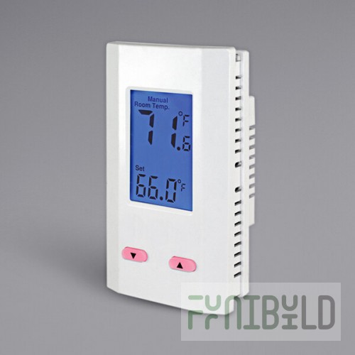 King Electric K702E-DTSB Autonomous Dual Timed Double Pole Thermostat - 16A, 208/240V